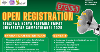 PERPANJANGAN PENDAFTARAN BEASISWA KSE T.A 2025/2026