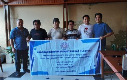 Program Kemitraan Masyarakat Kelompok Pengusaha Bengkel Mobil di Kelurahan Kakaskasen Kota Tomohon