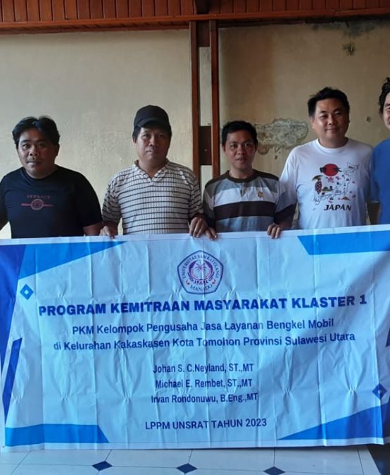 Community Partnership Program for Car Repair Shop Entrepreneur Groups in Kakaskasen Village, Tomohon City