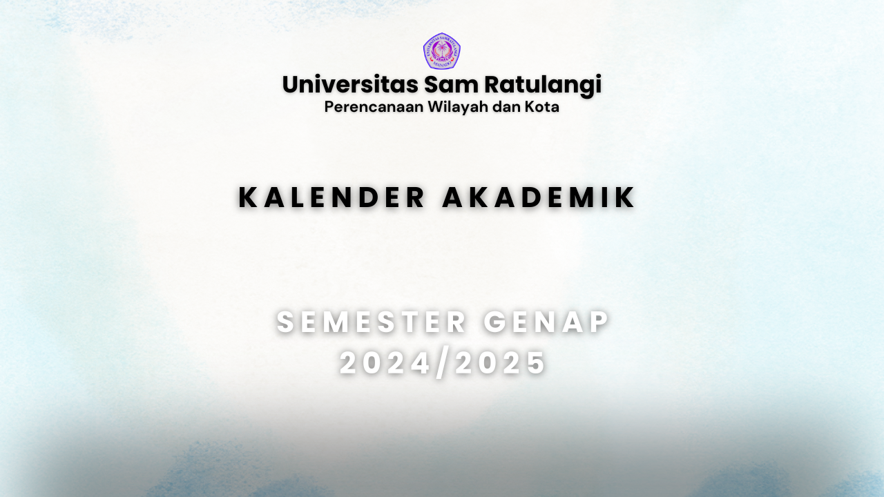 Kalender Akademik Semester Genap 2024/2025