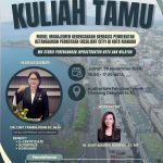 Kuliah Tamu: “Model Manajemen Kebencanaan Berbasis Pendekatan Ketangguhan Perkotaan (Resilient City) di Kota Manado”