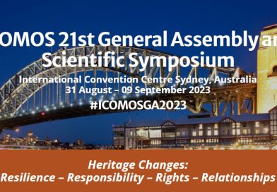 ICOMOS (the International Council on Monuments and Sites) 21st  Symposium