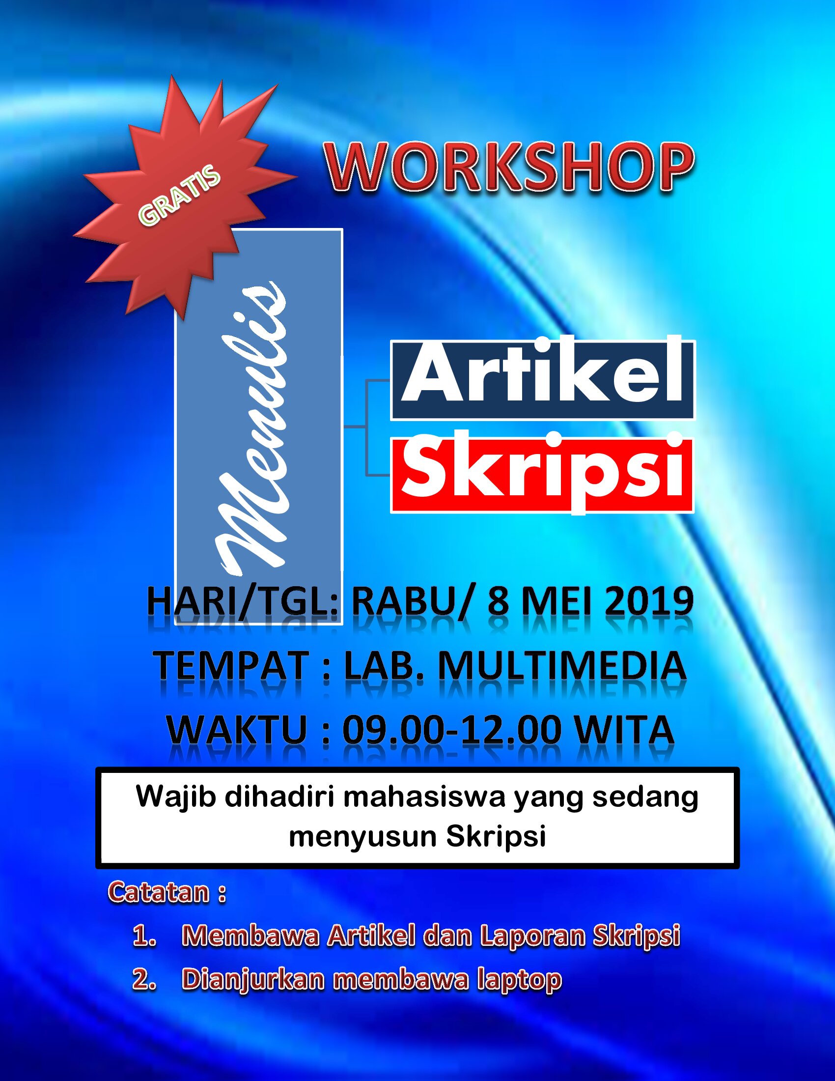 Article and Thesis Writing Workshop